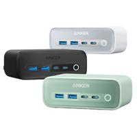 Anker 安克 小方盒525氮化镓67W插座充电器便携排插多口快充头2Type-C+2USB-A插线板绿适用笔记本苹果