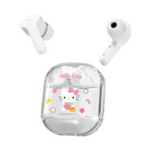 Sanrio 三丽鸥 凯蒂猫蓝牙耳机半入耳式 白色凯蒂猫