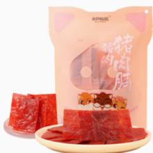 88VIP！Three Squirrels 三只松鼠 猪肉脯 原味 160g