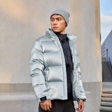 10点：saucony 索康尼 男士运动羽绒服