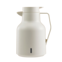 京东京造 保温壶 家用【智能温显】杯大容量热水瓶暖壶户外 灰豆绿1.5L