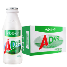 娃哈哈 AD钙奶 220gX24瓶32.8元