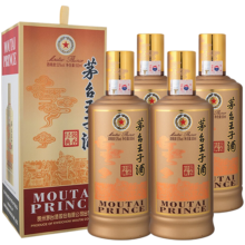 MOUTAI 茅台 4瓶53度500ml 茅台王子酒（酱香经典）酱香型白酒（）