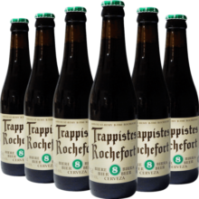 TRAPPISTES ROCHEFORT 罗斯福8号啤酒330ml*6瓶 修道院精酿 比利时进口118元 (月销3000+)