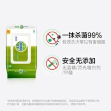 滴露滴露Dettol卫生湿巾50片 消毒湿巾 杀菌99%除菌 儿童家居清洁