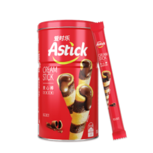 爱时乐（Astick）夹心棒注心饼干巧克力味330g 休闲零食送礼喜礼团购早餐巧克力棒