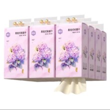 plus会员:漫花 悬挂式抽纸 4层230抽/提＊4提
