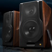 EDIFIER 漫步者 S3000MKII 2.0声道 居家 蓝牙音箱 棕色