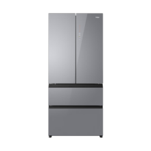 双11预告、今晚8点、PLUS会员：Haier 海尔 BCD-500WGHFD45ASU1 彩晶法式多门冰箱 500升