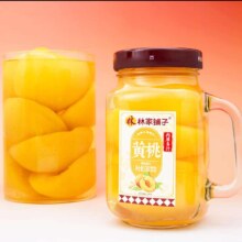 PLUS会员:林家铺子 糖水黄桃罐头 550g*2