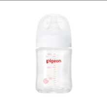 25日20点:贝亲Pigeon 玻璃奶瓶 宽口径自带SS号160ml