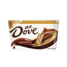 百亿补贴：德芙  Dove  丝滑牛奶巧克力碗装20粒碗装90g13.89元