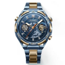 新品发售：华为（HUAWEI） WATCH ULTIMATE DESIGN 非凡大师蓝宝石黄金智能腕表