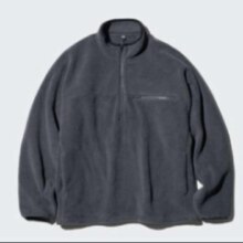 UNIQLO 优衣库 摇粒绒半拉链套头衫 471233