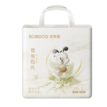 BoBDoG 巴布豆 雪域极光纸尿裤奢护透气L24片