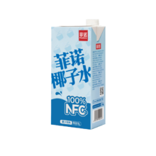 PLUS会员、需凑单:菲诺 NFC100%椰子水 1kg＊5件50.95元包邮（合10.19元/件）