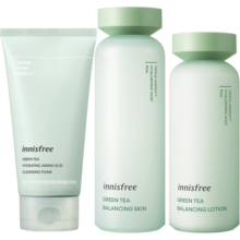 悦诗风吟（Innisfree）香榧沁爽调理水乳油痘敏感肌控油祛痘补水调理舒缓易吸收不粘腻女