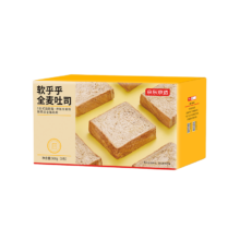 京东京造 软乎乎全麦吐司 500g