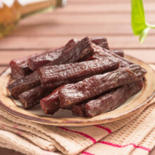 科尔沁 手撕风干牛肉干 原味100g 袋装 休闲零食 肉干肉脯 内蒙特产小吃