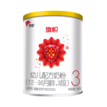 旗帜红钻奶粉3段 君乐宝红罐新国标婴幼儿配方奶粉170克试喝装