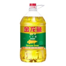 金龙鱼精选大豆油 5L 大桶装 家用厨房 大豆油 批发 福利团购49.8元