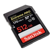 闪迪至尊超极速SD存储卡512GSD相机卡高速单反内存卡储存卡SD卡