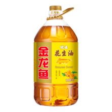 金龙鱼 食用油 优选花生油5L59.9元（3人团）