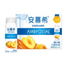 伊利 安慕希 黄桃燕麦 希腊风味 酸牛奶 8瓶