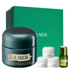 再降价、plus、需凑单：LAMER 海蓝之谜 奇迹晚霜面霜 30ml+赠乳霜3.5ml*4+精粹水15ml