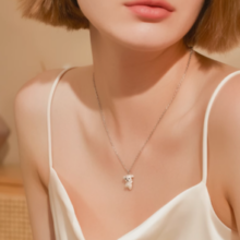 CHARLOTTE RAFFAELLI 夏洛特·拉斐利 在逃小狗项链2024新款轻奢小众百搭锁骨链
