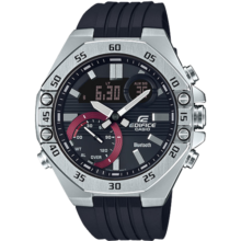 卡西欧（CASIO）EDIFICE ECB-10系列男士手表 时尚防水休闲商务男表 蓝牙连接 ECB-10YDB-1BPR