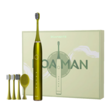 罗曼（ROAMAN）智能声波电动牙刷情侣款送男友友生日礼物5种模式牙医推荐网红净肤小果刷1年续航牛油果绿款T10X-B