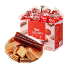 88VIP：百草味 山楂集1010g山楂条卷果干蜜饯休闲零食礼盒