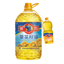 京东百亿补贴、plus：多力 葵花籽油5L+238ml 食用油