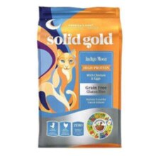 20点开始、PLUS会员：solid gold 素力高 Indigo moon系列 鸡肉蛋粉全阶段猫粮 12磅+100g试吃