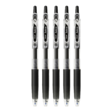百乐（PILOT）JUICE彩色按动中性笔啫喱笔手账笔果汁笔LJU-10EF 黑色 0.5mm 5支装