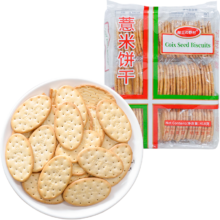 需首单：阪上野村 薏米饼干418g（21包入）下午茶办公室饱腹