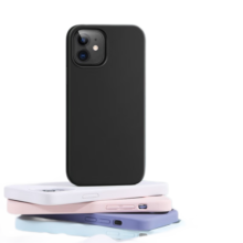 绿联（UGREEN）iPhone12硅胶手机壳 适用苹果12Pro/mini手机壳液态硅胶保护套 软边防摔超薄iPhone保护软壳 【12/12Pro】液态硅胶【深海蓝】