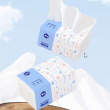 PLUS会员：漫花 家用纸巾抽纸 爆款蓝色1包400张*2件