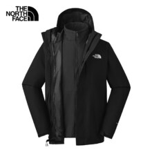 plus会员：THE NORTH FACE 北面 三合一冲锋衣男户外防风保暖外套