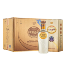 双沟 柔和 银精品 浓香型白酒 42度450ml*6瓶 送礼宴请（新老包装）329元