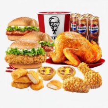 KFC 肯德基 神抢手专享全鸡桶 12件套 套餐兑换券