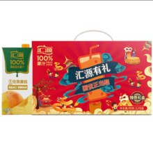 PLUS会员:汇源100%果汁 1L*5盒 礼盒装