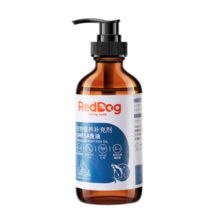 红狗（reddog）OMEGA鱼油 犬猫通用宠物狗狗美毛护肤亮毛增色营养补充剂 犬猫通用鱼油（瓶装）223ML103元