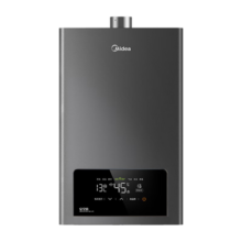 美的（Midea）燃气热水器16升天然气热水器燃气智温感水伺服恒温强排变频节能静音开机自检智能WIFI以旧换新TC5S 16L 【一厨两卫多路供水大水量】75%顾客选择 天然气水伺服恒温