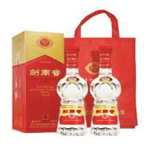 剑南春 水晶剑52度白酒500ml*2瓶