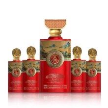 WULIANGYE 五粮液 大好河山 52%vol 浓香型1000ml礼盒装（500mL*1瓶+125mL*4瓶）