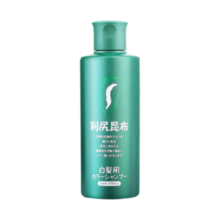利尻昆布日本进口补色染色洗发水200ml 深棕色 无硅油植物萃取洗染合一