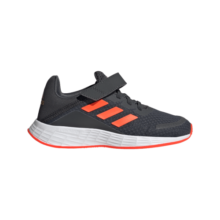 adidas DURAMO SL魔术贴跑步运动鞋男小童儿童阿迪达斯官方轻运动 深灰色/红色 28(165mm)