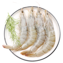 禧美海产  国产大虾 400g/盒 22-27只 白虾 对虾 烧烤 海鲜水产